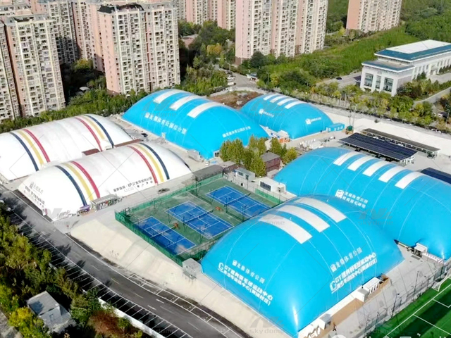 Θεματικό πάρκο Air Membrane Sports με υψηλής ποιότητας PVDF