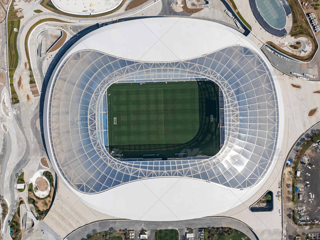 More Steel Aeris membrana structuram ad eu Stadium