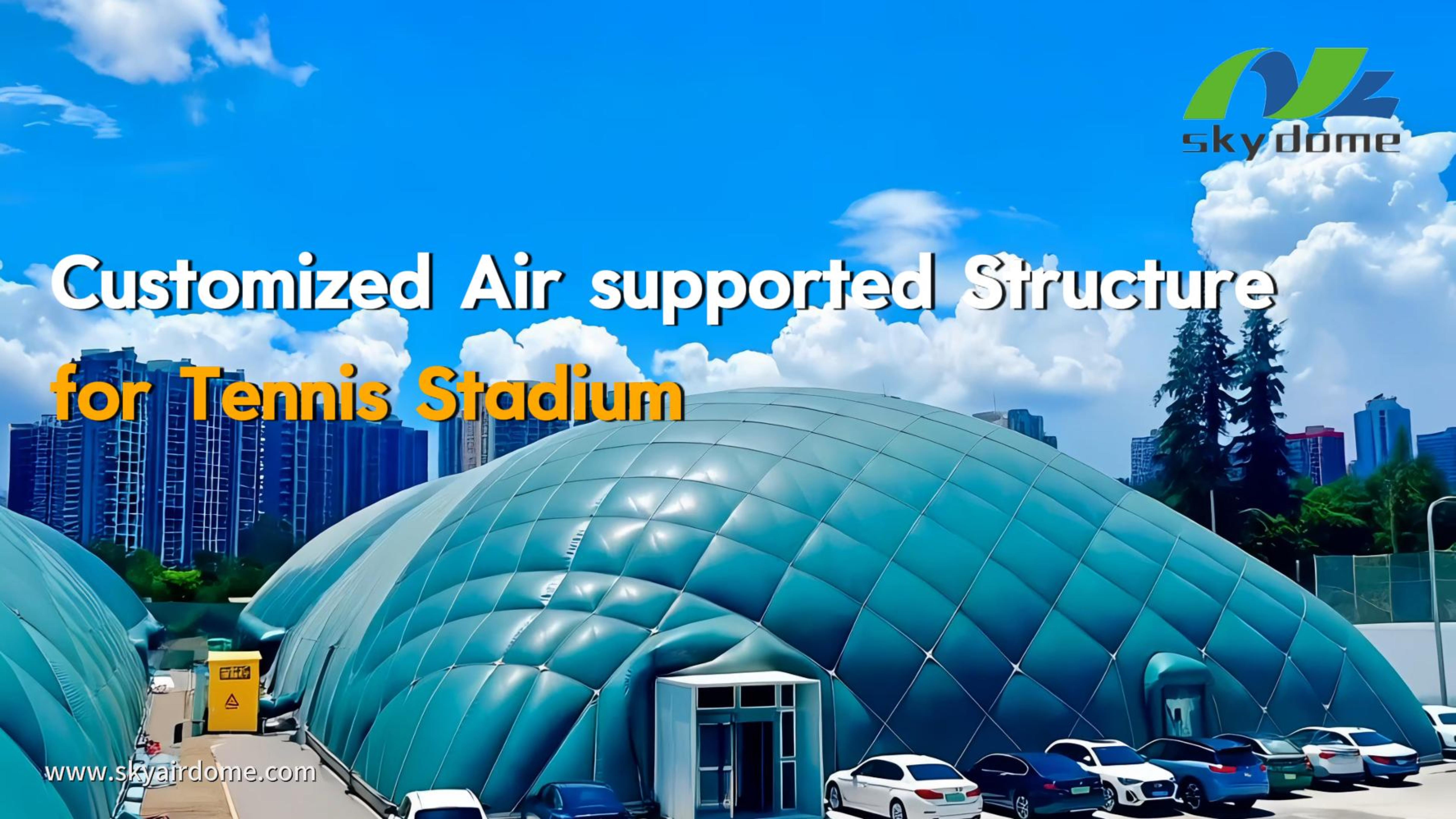 Struktura podržana zrakom postaje novi trend za moderne teniske stadione
