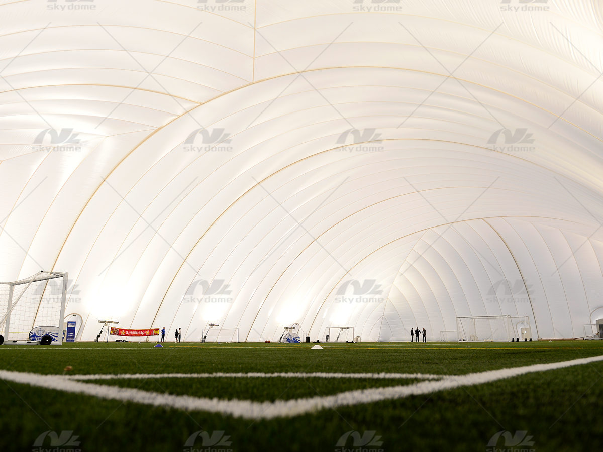  Stora Sports Air Dome-st&ouml;dda strukturer f&ouml;r fotbollsstadion