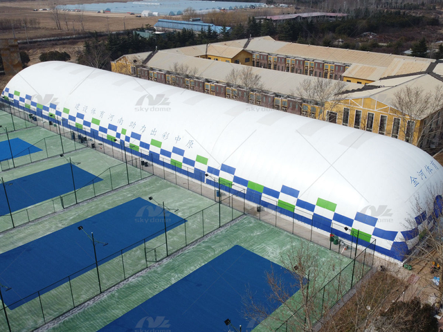 Inflatable tennis ludis Air Dome