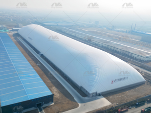 Visokokvalitetno skladište s kupolom od PVDF membrane za industrijsko skladištenje