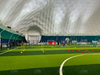 Enorm skräddarsydd uppblåsbar sportluftskupol för Sports Center